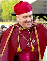 Lord Hairball dressed up as a jumped-up little twerp of a bishop
